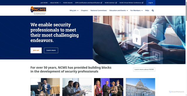 Security scan screenshot of https://classmgmt.com