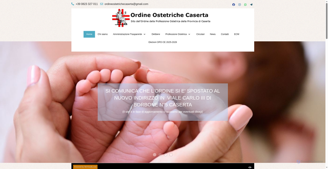 Security scan screenshot of https://lnx.ostetrichecaserta.it/