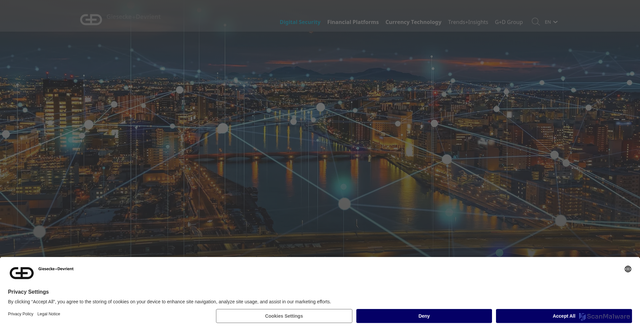 Security scan screenshot of https://www.gi-de.com/en/spotlight/digital-security/making-sense-of-the-latest-iot-specifications