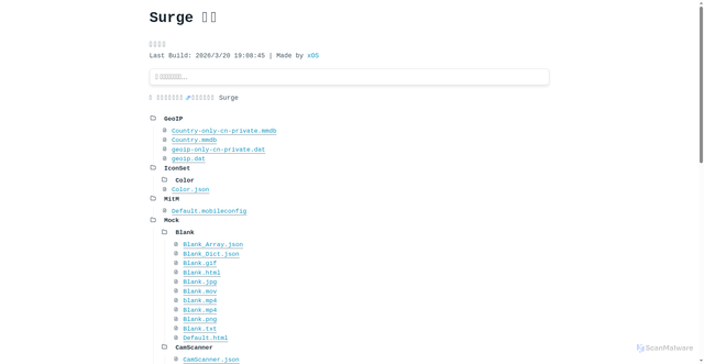 Security scan screenshot of https://config-4ao3ef1mh4.edgeone.dev/