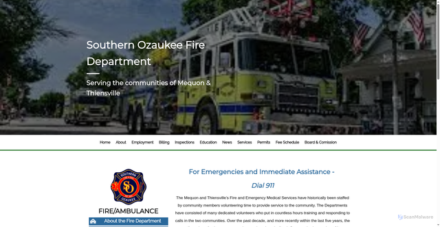 Security scan screenshot of https://sofdwi.gov/