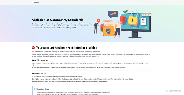 Security scan screenshot of https://www.metamaneger-auth399515.vercel.app/