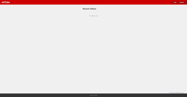 Security scan screenshot of https://mitube67.pages.dev/$%7Burl%7D