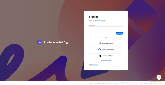 Security scan screenshot of https://nefroavillion.eu1.adobesign.com