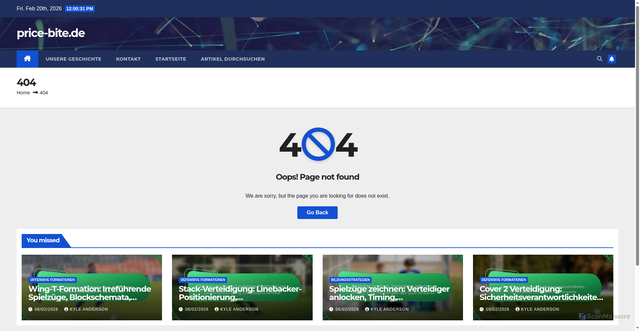 Security scan screenshot of https://price-bite.de/wp-json/oembed/1.0/embed?url=https%3A%2F%2Fprice-bite.de%2Fcontact%2F
