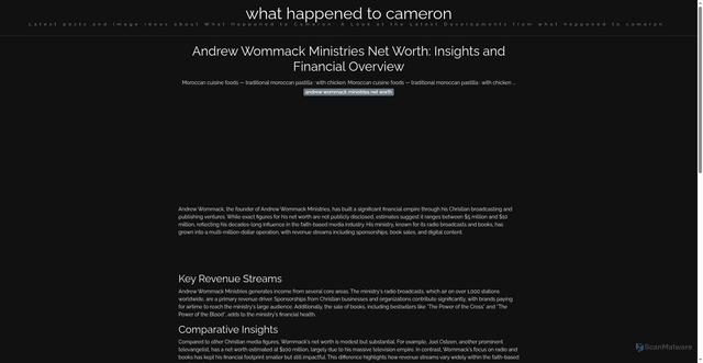 Security scan screenshot of https://lensacerdascorner-dpuv9krdmclz.edgeone.app/andrew-wommack-ministries-net-worth.html