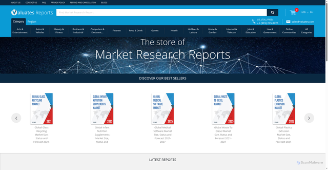 Security scan screenshot of https://ilu.valuates.com