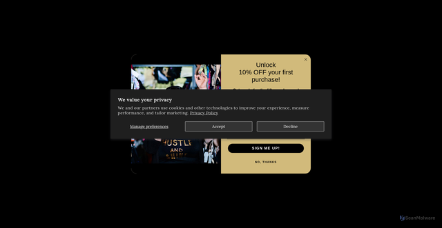 Security scan screenshot of https://liviraelingerie.com/?srsltid=AfmBOoqUcAQ-P9wO0rvUNMOS1zYwWPwPfB-rIS74RgXsfIYxrGMedHCr