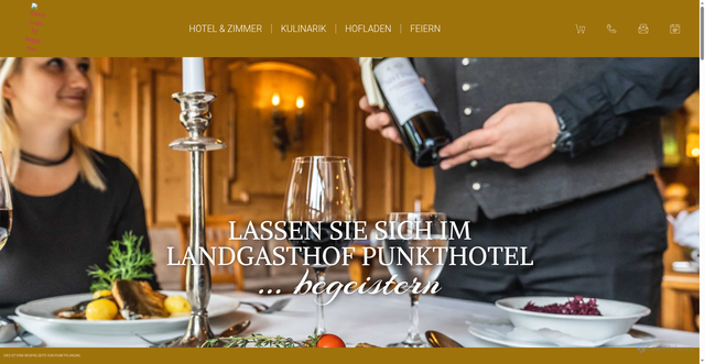 Security scan screenshot of https://gasthof.punkthotel.de