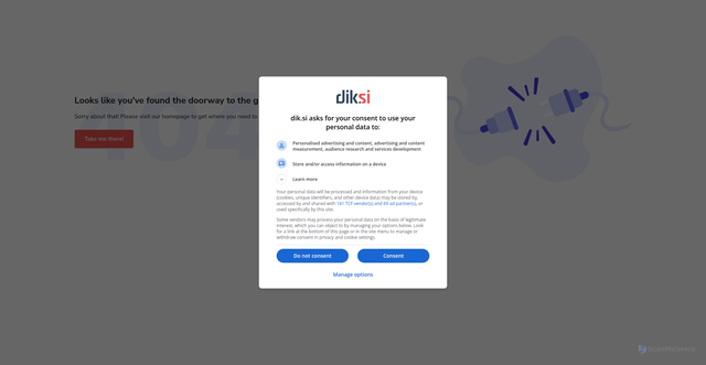Security scan screenshot of https://qr-codes.io/rrlWys