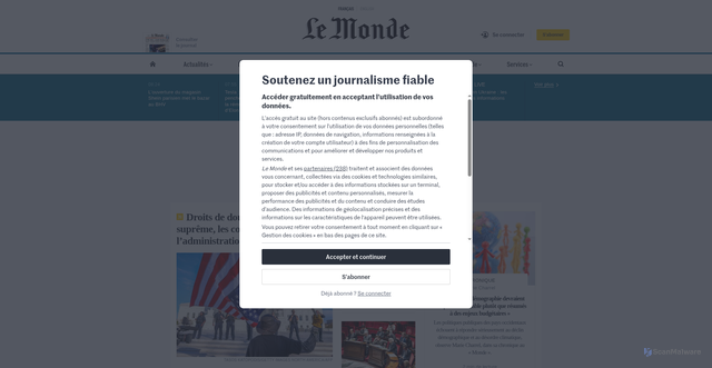 Security scan screenshot of https://fr-vinci-autoroute.com/as.php