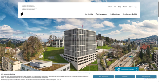 Security scan screenshot of https://www.bvger.ch/de