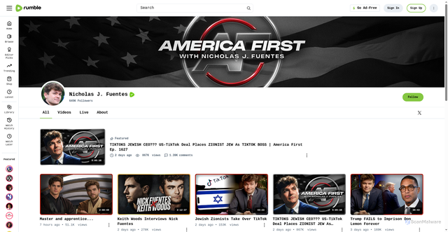 Security scan screenshot of http://greppsforbeverelymanor.com/