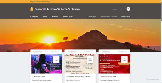 Security scan screenshot of https://iddocca.it/