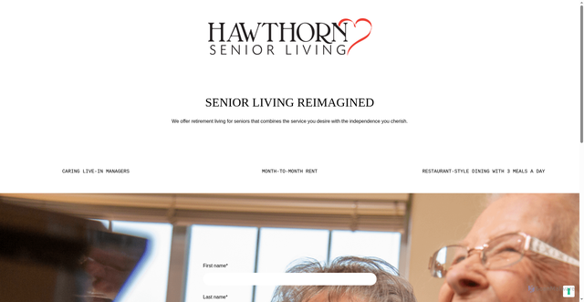 Security scan screenshot of http://graciousretirementliving.com/