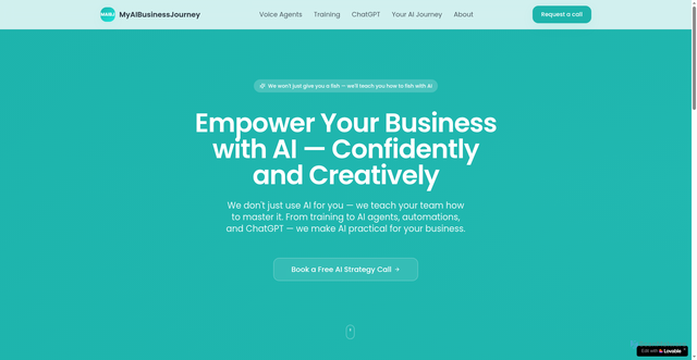 Security scan screenshot of https://myaibusinessjourney.com/