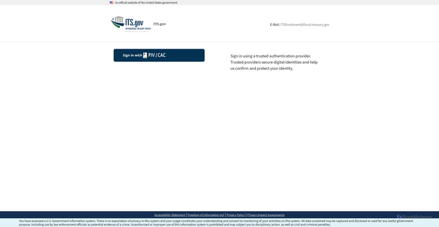 Security scan screenshot of https://caia.treasury.gov/as/authorization.oauth2?response_type=code&client_id=52c2c2f5-ac68-4be5-a051-745f80cb3a1b&scope=openid%20profile&state=4FQLyqBGkbayy8jhNH4-bpuEHI-wVQ8M8NpF2oHwWlw%3D&redirect_uri=https://its.gov/FMS/login/oauth2/code/caia&nonce=L0tpXpjZQeUJPZjTLIDeF7NMPiULFZkZyMO0H9IeYi4