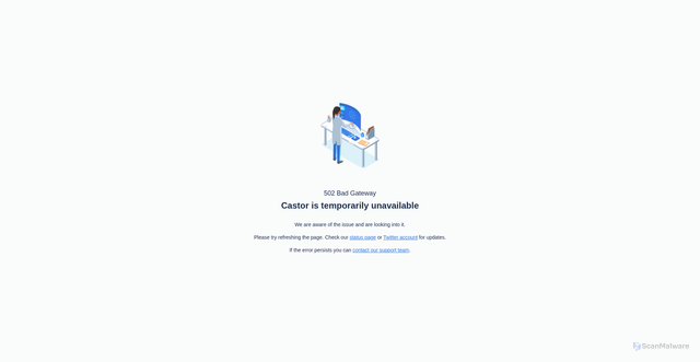 Security scan screenshot of https://grpc.argocd.castoredc.net