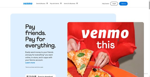 Security scan screenshot of https://id.venmo.com