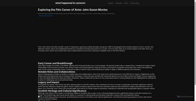 Security scan screenshot of https://morethantoastsitus-dplb5gpou6wi.edgeone.app/actor-john-saxon-movies.html