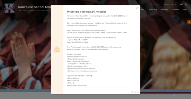 Security scan screenshot of https://www.ksd111.org/