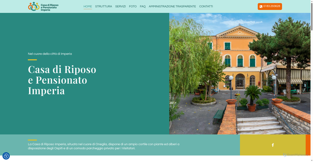 Security scan screenshot of https://www.casadiriposoim.it