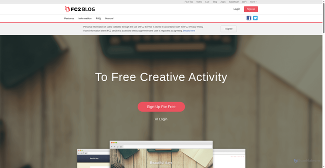 Security scan screenshot of https://blog-imgs-124.fc2.com