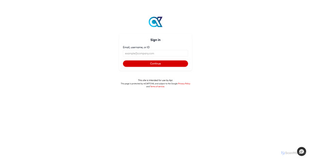Security scan screenshot of https://api.awardco.com