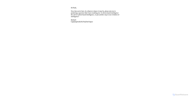 Security scan screenshot of https://news.popyard.space