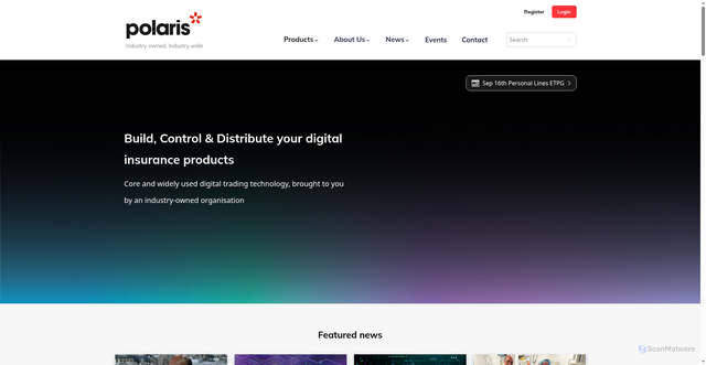 Security scan screenshot of https://www.polaris.co.uk