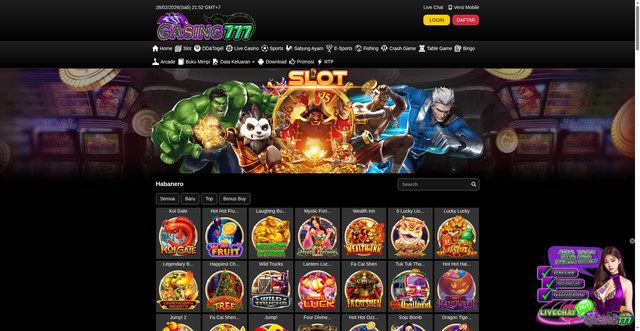 Security scan screenshot of https://ndx-gasing777pro.life/desktop/game/slot/habanero