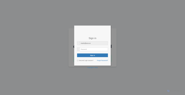 Security scan screenshot of https://zhinchafoods-ftu.mdbgo.io/#martin@anus.se