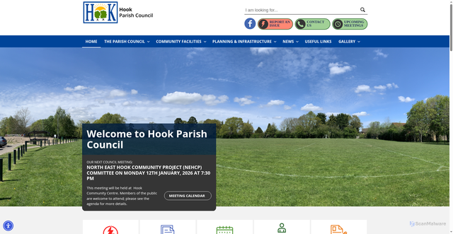 Security scan screenshot of https://hook.gov.uk/