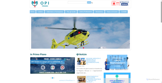 Security scan screenshot of https://www.opiteramo.it/