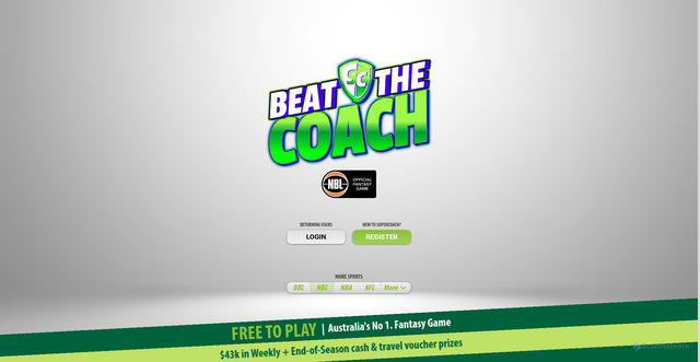 Security scan screenshot of https://www.supercoach.com.au/nbl
