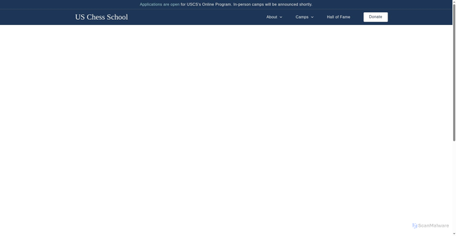 Security scan screenshot of https://www.uschessschool.com/founder--president.html