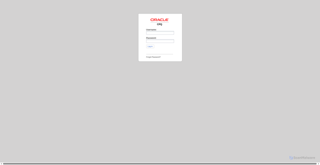 Security scan screenshot of https://mhc.bigmachines.com