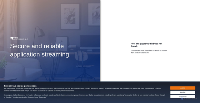 Security scan screenshot of https://appstream.fusion.online.autodesk.com
