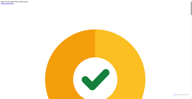 Security scan screenshot of https://sarkaripoint.com/category/results