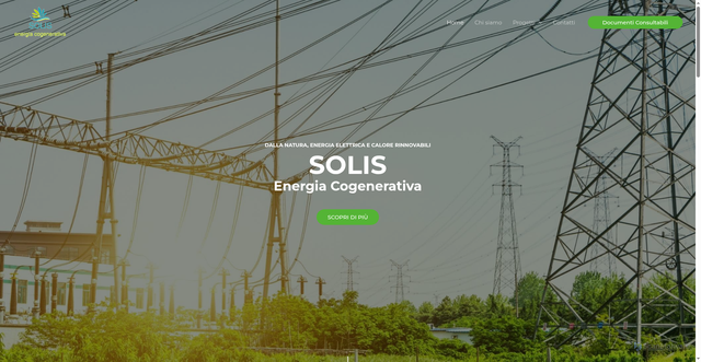 Security scan screenshot of https://solis-srl.com