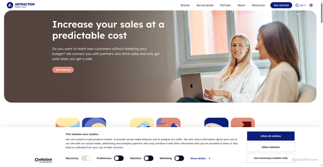 Security scan screenshot of https://cdn.adt545.net/