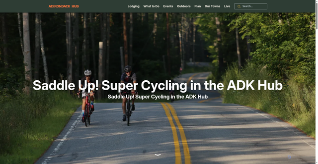 Security scan screenshot of https://www.adirondackhub.com/story/2019/saddle-up-super-cycling-from-schroon-lake