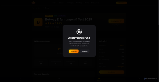 Security scan screenshot of atd-73c.pages.dev