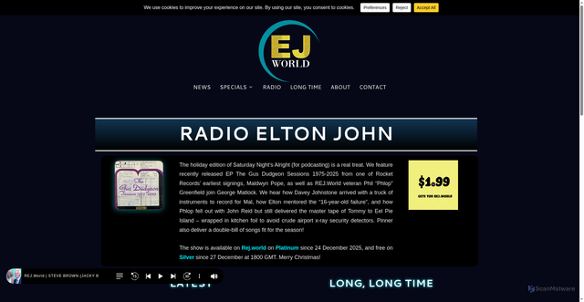 Security scan screenshot of https://eltonjohn.world/