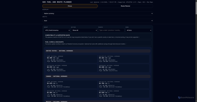 Security scan screenshot of https://gdc-fuel-planner-at6sowtae5.edgeone.app/