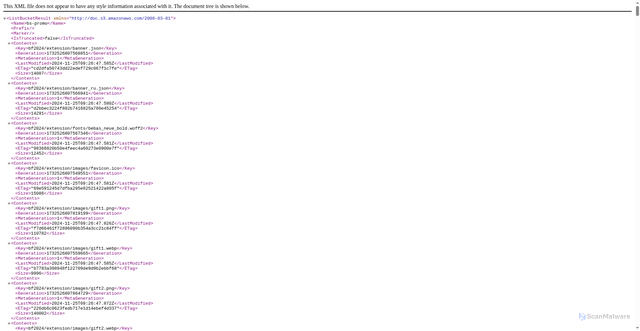 Security scan screenshot of https://prm.staticstream.org