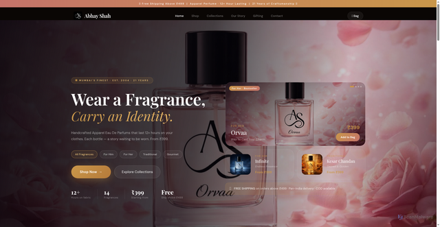 Security scan screenshot of https://perfumecreator-duxi2vtdf4.edgeone.app/