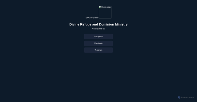 Security scan screenshot of https://divinerefuge1-djj6kdsndp.edgeone.app/