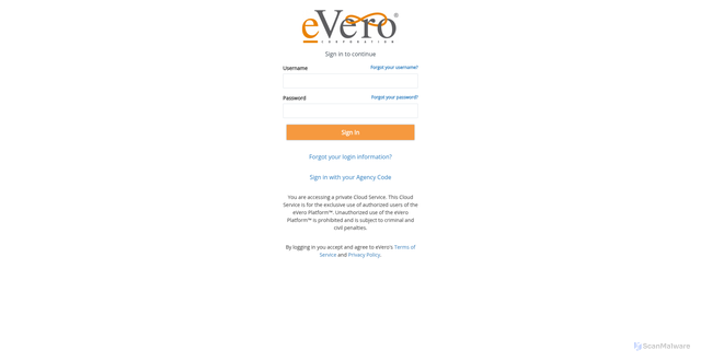 Security scan screenshot of https://yai.evero.com