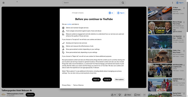 Security scan screenshot of https://www.youtube.com/watch?v=WmQMfElQSVE&feature=youtu.be